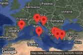 BARCELLONA, SPAGNA, NAVIGAZIONE, ITALIA, GRECIA, CROAZIA