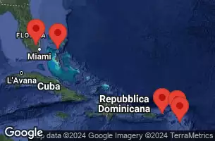 RCC OASIS OF THE SEAS - Itinerario di 8 notti partendo da MIAMI (FORT LAUDERDALE), FLORIDA il 11/01/2025 - FLORIDA, ST. KITTS, ST. MAARTEN, ST. THOMAS, BAHAMAS