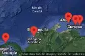 PANAMA, COLOMBIA, BONAIRE, CURACAO, ARUBA