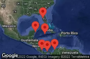 FLORIDA, GRAND CAYMAN, COLOMBIA, PANAMA, COSTA RICA, MESSICO