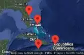 FLORIDA, BAHAMAS, NAVIGAZIONE, FALMOUTH, GIAMAICA, HAITI