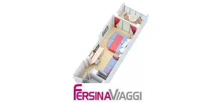 mapp Cabina esterna con balcone Superior