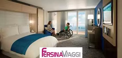 Spa Junior Suite con balcone accessibile ai disabili