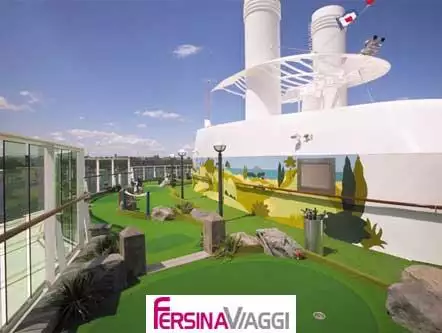 RCCL Radiance of the seas - minigolf